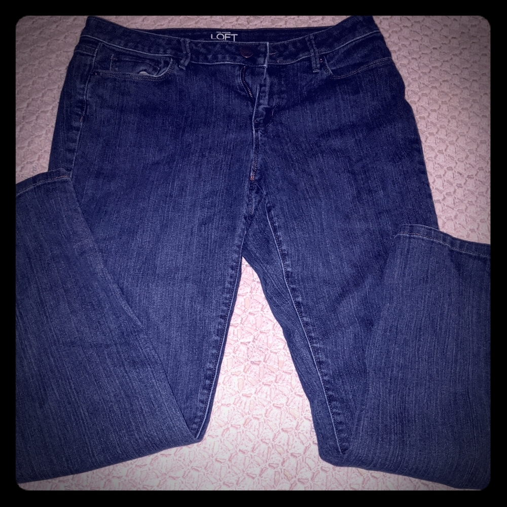 Loft Curvy Skinny jeans